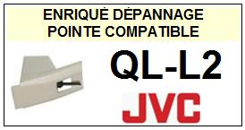 JVC-QLL2  QL-L2-POINTES-DE-LECTURE-DIAMANTS-SAPHIRS-COMPATIBLES