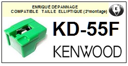 KENWOOD-KD55F. KD-55F (2MONTAGE)-POINTES-DE-LECTURE-DIAMANTS-SAPHIRS-COMPATIBLES