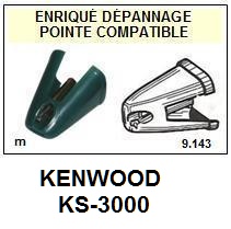 KENWOOD-KS3000  KS-3000-POINTES-DE-LECTURE-DIAMANTS-SAPHIRS-COMPATIBLES