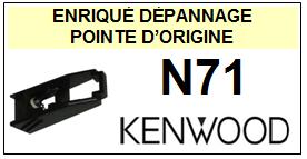 KENWOOD-N71-POINTES-DE-LECTURE-DIAMANTS-SAPHIRS-COMPATIBLES