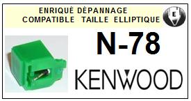 KENWOOD-N78-POINTES-DE-LECTURE-DIAMANTS-SAPHIRS-COMPATIBLES