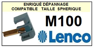 LENCO-M100-POINTES-DE-LECTURE-DIAMANTS-SAPHIRS-COMPATIBLES
