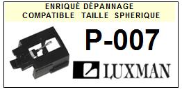<strong>LUXMAN P007</strong> P-007 <br> Pointe (stylus) sphrique pour tourne-disques <BR><small>2018 avril</small>