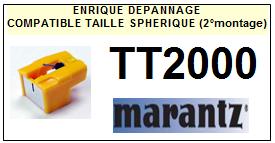 MARANTZ-TT1200.  (2MONTAGE)-POINTES-DE-LECTURE-DIAMANTS-SAPHIRS-COMPATIBLES