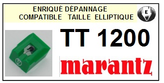 MARANTZ-TT1200 (1 MONTAGE)-POINTES-DE-LECTURE-DIAMANTS-SAPHIRS-COMPATIBLES