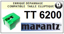 MARANTZ-TT6200 TT-6200-POINTES-DE-LECTURE-DIAMANTS-SAPHIRS-COMPATIBLES