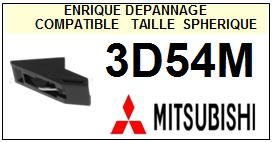 MITSUBISHI-3D54M-POINTES-DE-LECTURE-DIAMANTS-SAPHIRS-COMPATIBLES