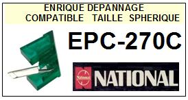 NATIONAL-EPC270C EPC-270C-POINTES-DE-LECTURE-DIAMANTS-SAPHIRS-COMPATIBLES