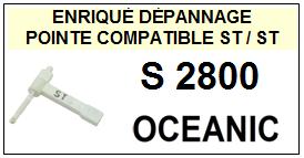 OCEANIC-S2800-POINTES-DE-LECTURE-DIAMANTS-SAPHIRS-COMPATIBLES