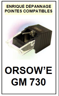 ORSOW'E-GM730-POINTES-DE-LECTURE-DIAMANTS-SAPHIRS-COMPATIBLES