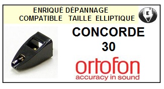 ORTOFON-CONCORDE 30-POINTES-DE-LECTURE-DIAMANTS-SAPHIRS-COMPATIBLES