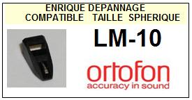 ORTOFON-LM10 LM-10-POINTES-DE-LECTURE-DIAMANTS-SAPHIRS-COMPATIBLES