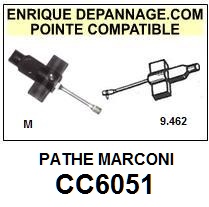 PATHE MARCONI-CC6051-POINTES-DE-LECTURE-DIAMANTS-SAPHIRS-COMPATIBLES