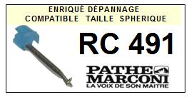 PATHE MARCONI-RC491-POINTES-DE-LECTURE-DIAMANTS-SAPHIRS-COMPATIBLES