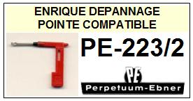 PERPETUUM EBNER-PE223-2-POINTES-DE-LECTURE-DIAMANTS-SAPHIRS-COMPATIBLES
