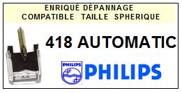 PHILIPS-418 AUTOMATIC-POINTES-DE-LECTURE-DIAMANTS-SAPHIRS-COMPATIBLES