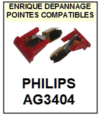 PHILIPS-AG3404-POINTES-DE-LECTURE-DIAMANTS-SAPHIRS-COMPATIBLES