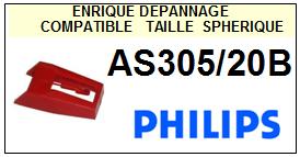 PHILIPS-AS305-20B-POINTES-DE-LECTURE-DIAMANTS-SAPHIRS-COMPATIBLES