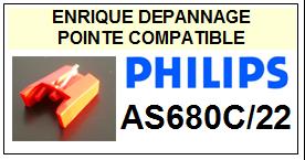 PHILIPS-AS680C/22-POINTES-DE-LECTURE-DIAMANTS-SAPHIRS-COMPATIBLES