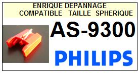 PHILIPS-AS9300-POINTES-DE-LECTURE-DIAMANTS-SAPHIRS-COMPATIBLES