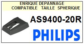 PHILIPS-AS9400-20R-POINTES-DE-LECTURE-DIAMANTS-SAPHIRS-COMPATIBLES