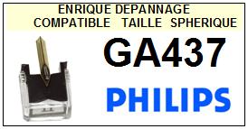 PHILIPS-GA437-POINTES-DE-LECTURE-DIAMANTS-SAPHIRS-COMPATIBLES