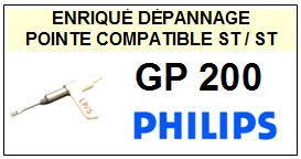 PHILIPS-GP200-POINTES-DE-LECTURE-DIAMANTS-SAPHIRS-COMPATIBLES