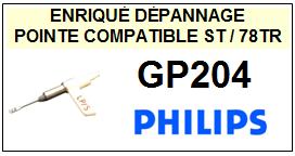 PHILIPS-GP204-POINTES-DE-LECTURE-DIAMANTS-SAPHIRS-COMPATIBLES