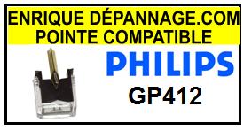 PHILIPS-GP412-POINTES-DE-LECTURE-DIAMANTS-SAPHIRS-COMPATIBLES