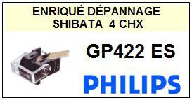 PHILIPS-GP422ES GP422 ES-POINTES-DE-LECTURE-DIAMANTS-SAPHIRS-COMPATIBLES
