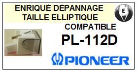 PIONEER-PL112D PL-112D-POINTES-DE-LECTURE-DIAMANTS-SAPHIRS-COMPATIBLES