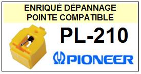 PIONEER-PL210  PL-210-POINTES-DE-LECTURE-DIAMANTS-SAPHIRS-COMPATIBLES