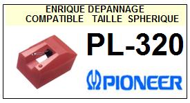 PIONEER-PL320  PL-320-POINTES-DE-LECTURE-DIAMANTS-SAPHIRS-COMPATIBLES