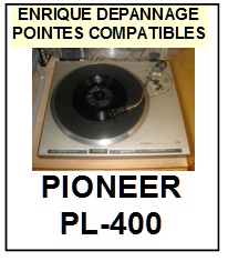 PIONEER-PL400  PL-400-POINTES-DE-LECTURE-DIAMANTS-SAPHIRS-COMPATIBLES