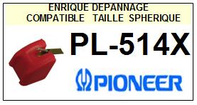 PIONEER-PL514X  PL-514X-POINTES-DE-LECTURE-DIAMANTS-SAPHIRS-COMPATIBLES