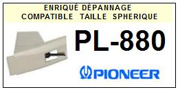 PIONEER-PL880  PL-880-POINTES-DE-LECTURE-DIAMANTS-SAPHIRS-COMPATIBLES