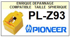 PIONEER-PLZ93  PL-Z93-POINTES-DE-LECTURE-DIAMANTS-SAPHIRS-COMPATIBLES