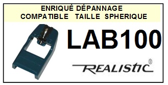 REALISTIC-LAB100  LAB 100-POINTES-DE-LECTURE-DIAMANTS-SAPHIRS-COMPATIBLES