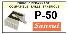 SANSUI-P50  P-50-POINTES-DE-LECTURE-DIAMANTS-SAPHIRS-COMPATIBLES