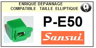 SANSUI-PE50 P-E50-POINTES-DE-LECTURE-DIAMANTS-SAPHIRS-COMPATIBLES