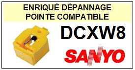 SANYO-DCXW8-POINTES-DE-LECTURE-DIAMANTS-SAPHIRS-COMPATIBLES