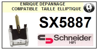 SCHNEIDER-SX5887-POINTES-DE-LECTURE-DIAMANTS-SAPHIRS-COMPATIBLES