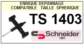 SCHNEIDER-TS1403  TS-1403-POINTES-DE-LECTURE-DIAMANTS-SAPHIRS-COMPATIBLES