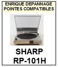 SHARP-RP101H  RP-101H-POINTES-DE-LECTURE-DIAMANTS-SAPHIRS-COMPATIBLES
