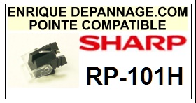 SHARP-RP101H  RP-101H-POINTES-DE-LECTURE-DIAMANTS-SAPHIRS-COMPATIBLES