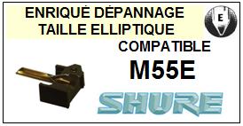 SHURE-M55E-POINTES-DE-LECTURE-DIAMANTS-SAPHIRS-COMPATIBLES