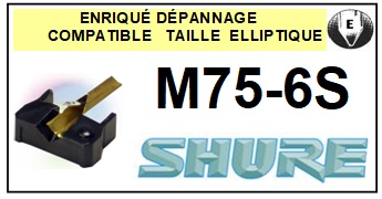 SHURE-M75-6S-POINTES-DE-LECTURE-DIAMANTS-SAPHIRS-COMPATIBLES