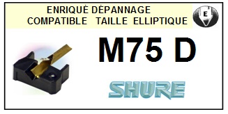 SHURE-M75D-POINTES-DE-LECTURE-DIAMANTS-SAPHIRS-COMPATIBLES