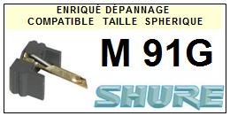 SHURE-M91G-POINTES-DE-LECTURE-DIAMANTS-SAPHIRS-COMPATIBLES