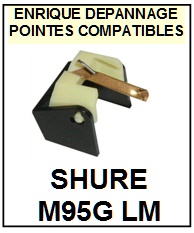 SHURE-M95GLM-POINTES-DE-LECTURE-DIAMANTS-SAPHIRS-COMPATIBLES